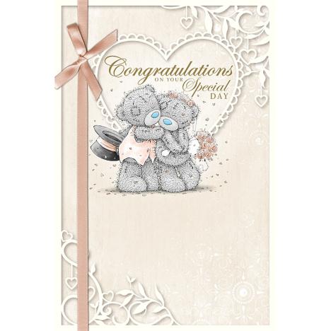 Congratulations Me to You Bear Wedding Card £2.49